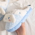 thumbnail image 5 of Sanrio My Melody Plush Slippers Cute Women's Winter Indoor and Outdoor Universal Non-slip Warm Girls Slippers 38/39, 5 of 7