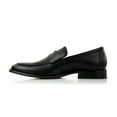 thumbnail image 4 of Ferro Aldo Mateo MFA19707 Wide Moc-Toe Penny Loafers for Men, in Black, Size 9, 4 of 8