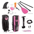 thumbnail image 3 of SereneLife Inflatable Stand Up Paddle Board (6 Inches Thick) with Premium SUP Accessories & Carry Bag | Wide Stance, Bottom Fin for Paddling, Surf Control, Non-Slip Deck | Youth & Adult Standing Boat, 3 of 5