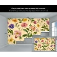 thumbnail image 5 of Large Boho Floral Wall Mural - Floral Botanical Wall Murals, Aesthetic Hd Photo For Living Room Bedroom, Flower Mural 118"W x 83"H (Not Peel and Stick), 5 of 6