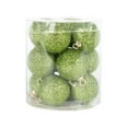 thumbnail image 2 of 12pcs Glitter Christmas Ball Baubles Xmas Tree Hanging Home Decorations Ornaments Balls New Year, 2 of 2
