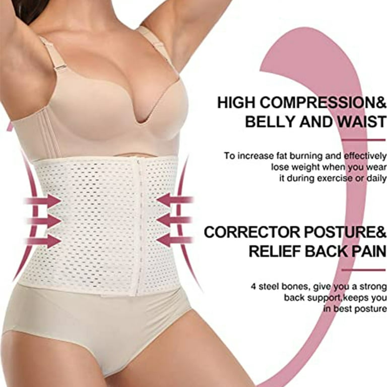 Waist Trainer for Women Lower Belly Fat Hourglass Body Shaper