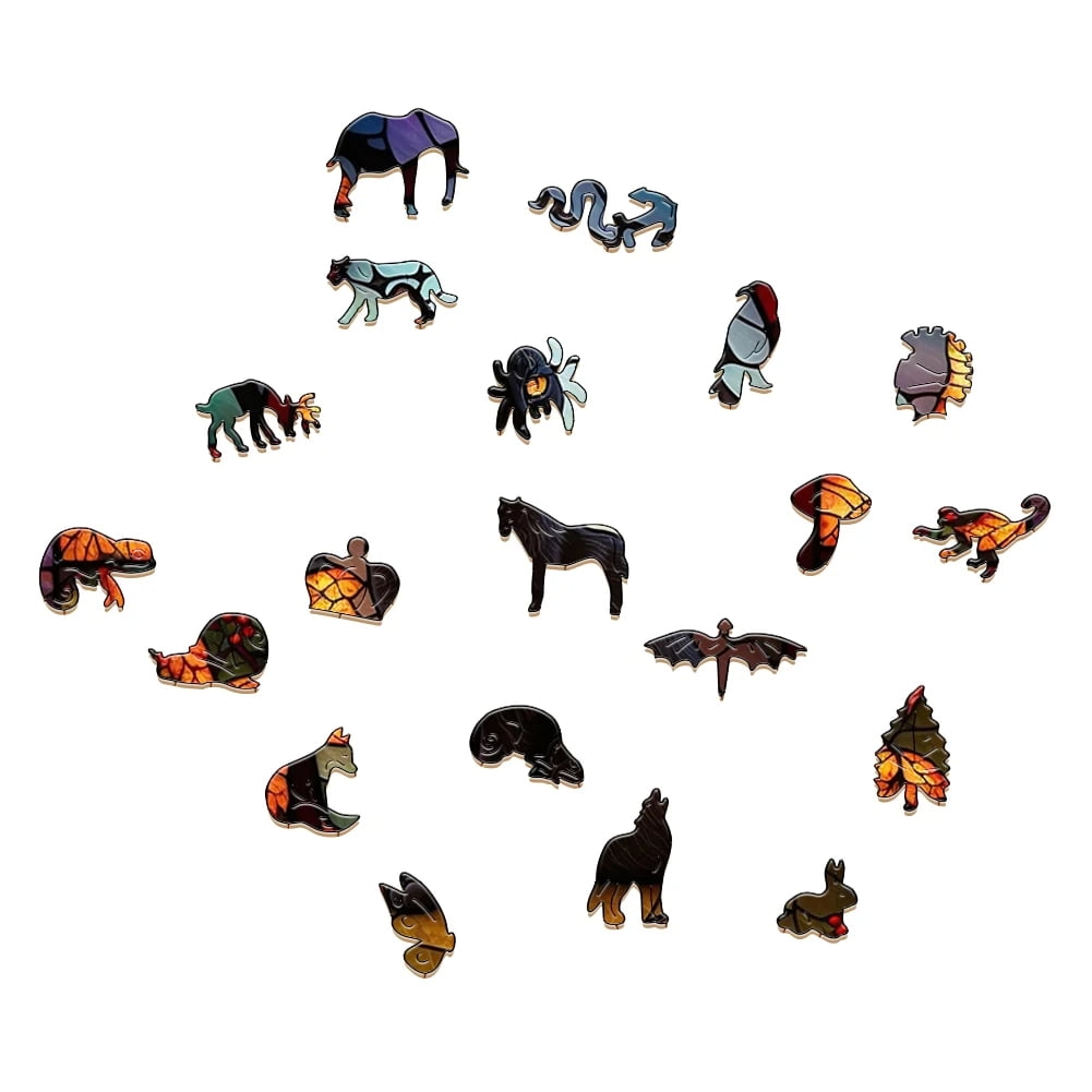 Nestologi Dachshund Weiner Dog Premium Wooden Jigsaw Puzzle - Large - 5 Hours to Complete