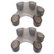 thumbnail image 5 of Masajeador De Puntos De Acupuntura, Masajeador Portátil Para Aliviar La Fatiga, Masajeador Suave En Forma De Dedo, 2 Uds., Resistente A Los Impactos Para Viajes En El Hogar, 5 of 8
