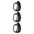 thumbnail image 2 of relayinert Silicone Wristband Strap For 2 3 Runner 2 3 Spark 3 GPS Watch black 3Set, 2 of 6