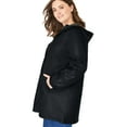 thumbnail image 3 of Woman Within Plus Size Hooded Slicker Raincoat, 3 of 5
