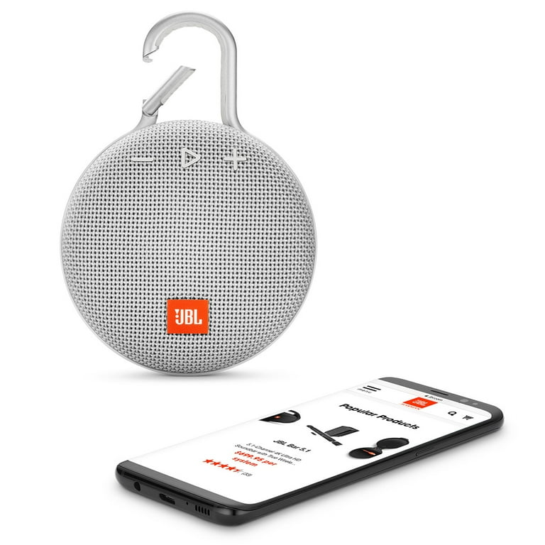 JBL Clip 3 Portable Bluetooth Waterproof Speaker - Walmart.com