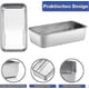 thumbnail image 3 of Loaf Pan, Set Of 2, Stainless Steel Bread Baking Mold, Rectangular Cake Pan Gift, 3 of 5