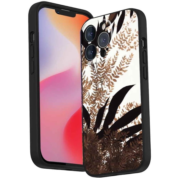 Leaves-112 Phone Case, Degined for iPhone 14 Pro Max Case Men Women, Flexible Silicone Shockproof Case for iPhone 14 Pro Max