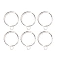thumbnail image 2 of Crochet Rings, Non Slip Texture 6PCS Yarn Guide Finger Holder Wear   For Hand Weaving Projects, 2 of 8