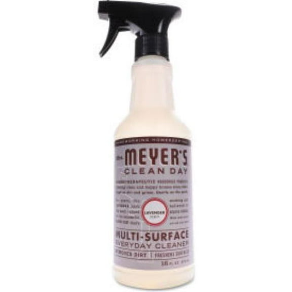 United Stationers Supply B3037659 Mrs. Meyers Multi Purpose Cleaner - Lavender Scent - 16 oz Spray Bottle