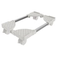 thumbnail image 1 of Tower Stand,Adjustable Mobile CPU Stand,CPU Holder PC Tower Stand with Rolling Caster Wheels, Pc Floor Riser Stand White, 1 of 6