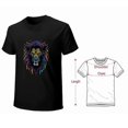 thumbnail image 4 of Lion T-shirt Lion Unisex T-shirt Unisex tees Casual Cotton Colorful Printing, 4 of 5