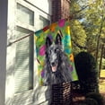thumbnail image 2 of Carolines Treasures SC9478-FLAG-PARENT Belgian Sheepdog Easter Eggtravaganza Flag  multicolor, 2 of 2