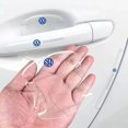 thumbnail image 4 of Pegatinas protectoras para manija de puerta de coche, película transparente antiarañazos para VW Volkswagen Golf Polo Passat Tiguan Touran Jetta, 4 of 5
