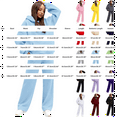 thumbnail image 5 of Soyumi Cute Homewear Jogge Pajama Corduroy Fashion Clothing Modal Classic High Waisted Fleece Wool Trendy Loungewear Costumes Casual Textured Cardigan Hoodie and Pants Basic Cozy Crewneck, Light Ashy, 5 of 9