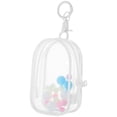 thumbnail image 2 of Juego de estuche de exposición para muñecas, llavero transparente, bolsa de exhibición con gancho colgante, accesorio para llavero, 1 Juego, 2 of 6