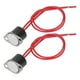 thumbnail image 1 of 2 uds interruptor de Control térmico Sensor bimetálico impermeable interruptor de temperatura del termostato de respuesta rápida 10A 250V 80 ℃, 1 of 8
