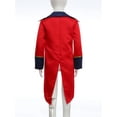 thumbnail image 2 of Miaeowve Renaissance Steampunk Tailcoat for Boys Kids Medieval Pirate Vintage Victorian Jacket Red 14, 2 of 5