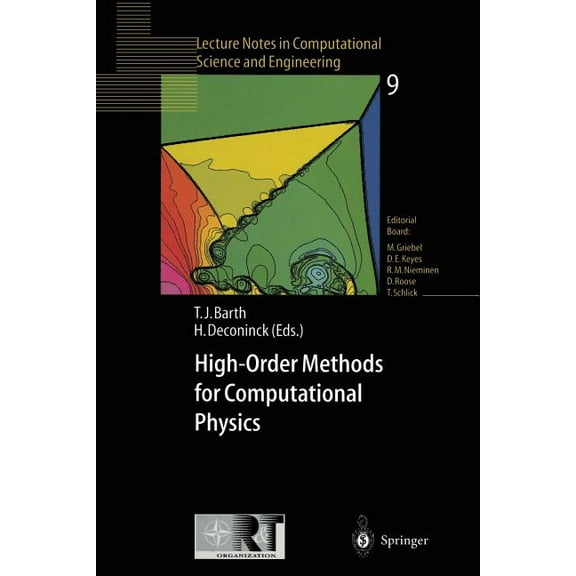 Lecture Notes in Computational Science a High-Order Methods for Computational Physics, Book 9, (Paperback)