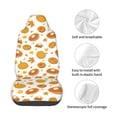 thumbnail image 3 of Lsque Pumpkin Maple Leaves Pattern Car Seat Covers for Front Seats , Waterproof Seat Covers for Cars, Sporty Front Seat Covers,Car Seat Cover Protector Front Seats, 3 of 5
