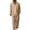 Khaki, variant on Ohufall V Neck Sets for Men Long Sleeve Loose Solid Color Drawstring Comfort Tops with Long Pants Casual Sets