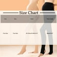 thumbnail image 3 of bbymog 2 pack Winter Thermal Underwear Pregnancy Pants Solid Color Slim Fit Long Johns Maternity Clothes Beige C Free Size, 3 of 3