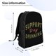 thumbnail image 3 of Mochila para portátil, bolso de viaje, informal, para la universidad, para el trabajo, de negocios, color negro, ideal para hombres y mujeres., 3 of 5