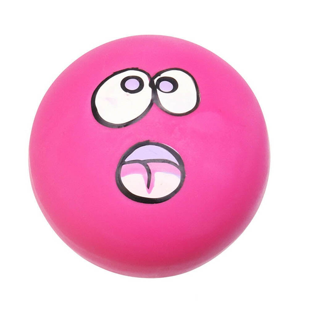 squeaky dog balls with faces