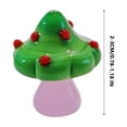 thumbnail image 2 of Mini Mushroom, Artificial Garden Fairy Bonsai Plant Pot Resin Craft Decoration for Home Micro Landscape Decor, 2 of 6