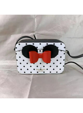 Kate Spade X Disney 101 Dalmatians Vegan Saffiano Mini Camera Crossbody Bag
