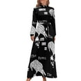 thumbnail image 2 of Edgar Allan Poe The Raven Poem Long Dress Women's summer skirt women evening dress summer dresses ladies 2024, 2 of 5