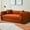 Orange red, variant on Large Size Orange red Light luxury sit/lie convertible compression sofa bed module free combination