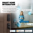 thumbnail image 3 of Kwikset Halo Select Smart Lock Cerradura de puerta de entrada sin llave Wi-Fi y cerrojo habilitado para Matter No se necesita concentrador, 3 of 5
