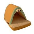 thumbnail image 3 of Cama cueva para mascotas, cama para dormir para gatos, cálida para el invierno, accesorios para mascotas, semicerrada y gruesa S, 3 of 6