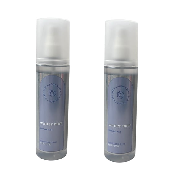 Bath & Body Works Winter Mint Mist 6 fl oz 2 Pack
