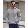 thumbnail image 6 of COOFANDY Men's Pullover Drawstring Kanga Pocket, Sweatshirts & Hoodies, 6 of 6