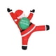 thumbnail image 5 of Inflable navideño colgante de Papá Noel, accesorios de decoración navideña, Papá Noel trepador con bolsa de regalo, 5 of 9