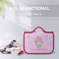 thumbnail image 3 of Kuromi And My Melody Hanging Travel Toiletry Bag Makeup Cosmetic Bag Organizer for Women Girls, 3 of 6