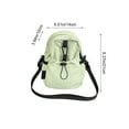 thumbnail image 4 of Taotanxi Men Women Sling Bag Backpack Lightweight Water Resistant Shoulder Crossbody Bags for Travel,Light Green, 4 of 6