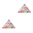 thumbnail image 1 of Transemion 100Pcs Muffin Cupcake Paper Cups Cupcake Liner Baking Muffin Box Cup Case Birthday Wedding Party Tray Cake Decorating Tools Random Color 5x7x3cm 2Set, 1 of 6