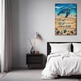 thumbnail image 7 of Sea Turtle Wall Art Canvas Prints,Inspirational Quote Poster Decor for Bedroom Living Room,Ocean Theme Beach Decor with Starfish Turtles and Waves, 7 of 7