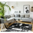 thumbnail image 4 of Luxe Weavers 1007 Gray Geometric Modern Area Rug 8x10, 4 of 7