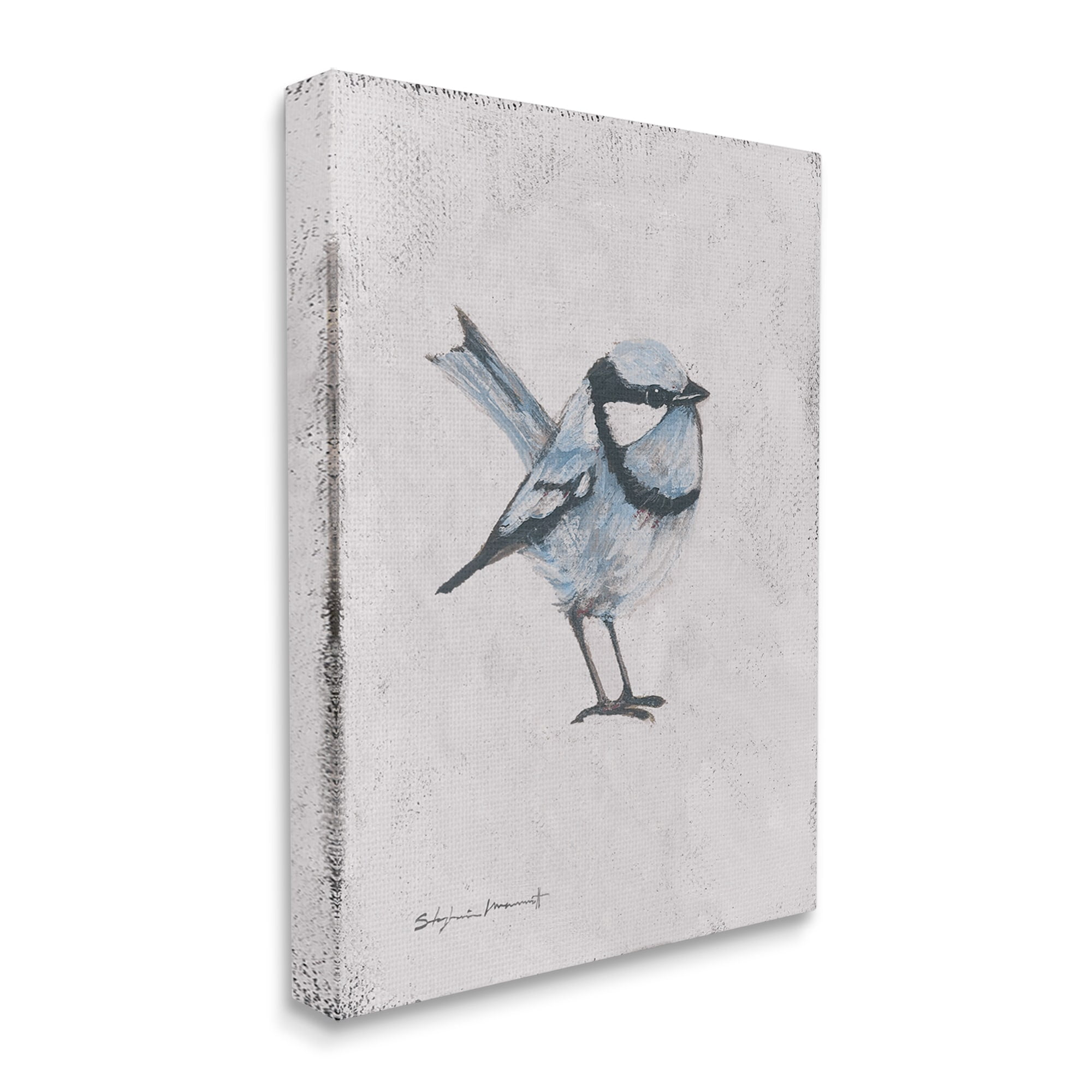 Stupell Wren Bird Animal Painting Animals & Insects Painting Gallery Wrapped Canvas Print Wall Art