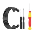 thumbnail image 1 of Correa de reloj de acero inoxidable para Amazfit T-Rex Pro/Amazfit T-Rex (negro) Likrtyny  Para estrenar, 1 of 8