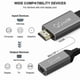 thumbnail image 5 of QGeeM HDMI Single to Mini DP Converter Adapter Cable UHD 4K@30Hz Plug, 5 of 5
