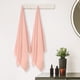 thumbnail image 4 of Juego de toallas de baño REGALWOVEN Pack de 2, toallas de baño suaves y altamente absorbentes, toallas de secado rápido para el cuerpo, rosa-1 28' x 56', 4 of 7