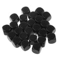 thumbnail image 2 of 25 uds dados de seis lados perfke en blanco D6 juego de rol juguete Negro, 2 of 5