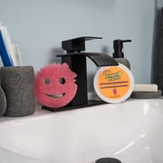 Scrub Daddy PowerPaste All-Purpose Cleaning Kit, Citrus Scent, with Scrub Mommy Essentials Sponge - Pasta de Limpieza Multiusos Aroma Cítrico, 5.29 oz