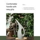 thumbnail image 2 of Ounissouiy ABS Regadera Caño largo Esmerilado de mano Gran capacidad Parque Balcón Planta en maceta Rociador de flores Aspersor Jardín y Patio gris claro 2.5L, 2 of 6